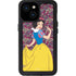 Disney Snow White Character with Floral Pattern iPhone 15 Waterproof Case